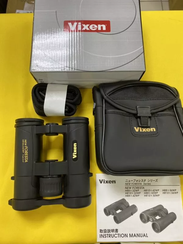 【展示機福利品出清】9.9成新 Vixen New Foresta 8x32 雙筒望遠鏡(官方授權臺灣總代理)