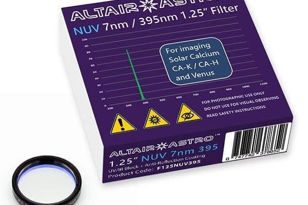 Altair NUV 7nm 1.25 Filter - Calcium K-Line and Venus